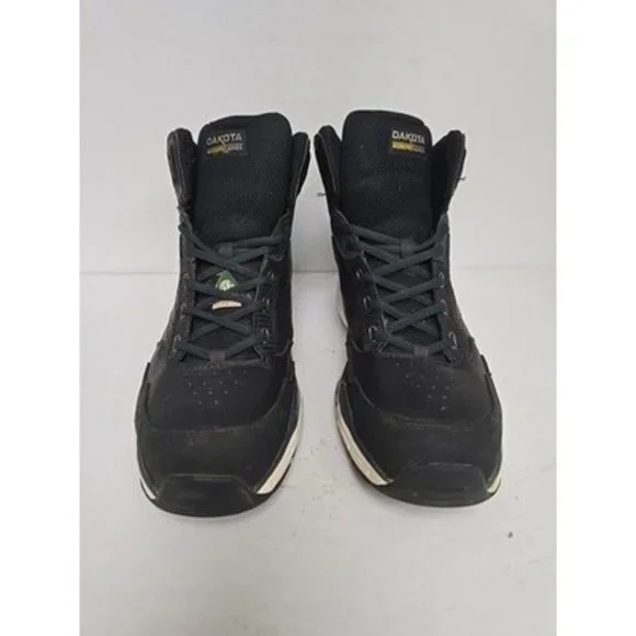 Dakota Men's 3617 Mid-Cut Quad Lite Steel Toe Steel Plate Shoes Black Size 11M - Picture 6 of 8